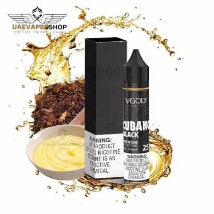 VGOD Cubano Black Buy 30ml Best Salt Nic Juice Now Uae Vaper