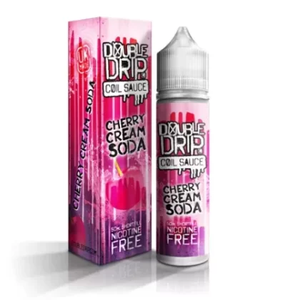 Double Drip Cherry Cream Soda ShortFill E-Liquid 50ml - Strength#50ml 0mg out of date 10/23