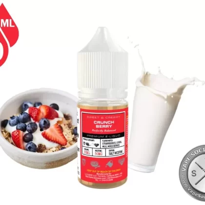 Crunch Berry GLAS BSX VAPOR SALTS 30ml