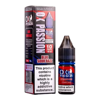 Blue Sour Razz Ox Passion Nic Salt by OXVA – (Pack of 5, 10, or 20)