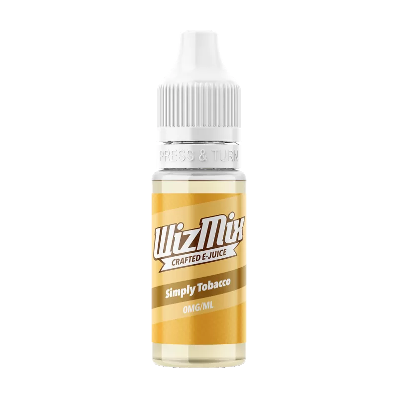 WizMix Simply Tobacco - 10ml - 3mg - Vape Product (3F7E11)