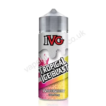 IVG Tropical Ice Blast E-Liquid Shortfill - Vapestreams Co