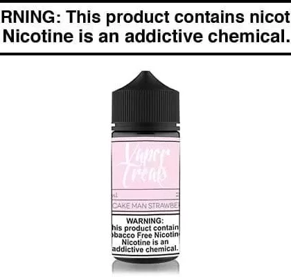 THE CUPCAKE MAN STRAWBERRY BY VAPER TREATS 100ML - Vapejuice