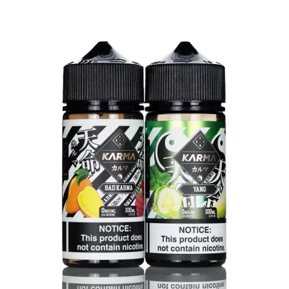 Karma E-Liquid - No Nicotine Vape Juice - 100mL - Yin