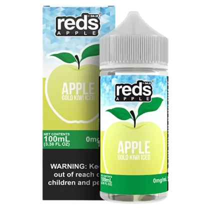Reds Apple Golden Kiwi Iced eJuice - Vape Product; Vape Product, Vape Product (3B1778)