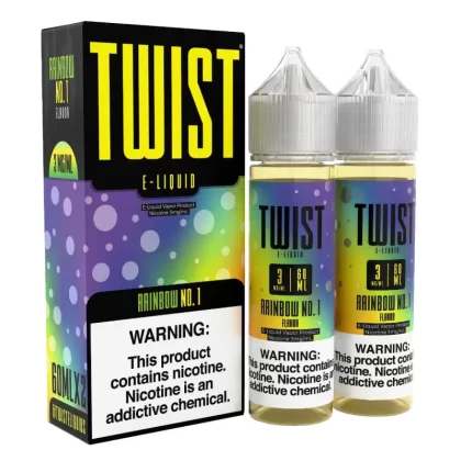 Twist E-Liquids Rainbow No.1 120ml E-Juice - Ecigmafia
