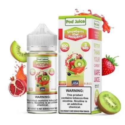 Strawberry Kiwi Pomberry E-Liquid by Pod Juice - Vape Product; Vape Product, Vape Product