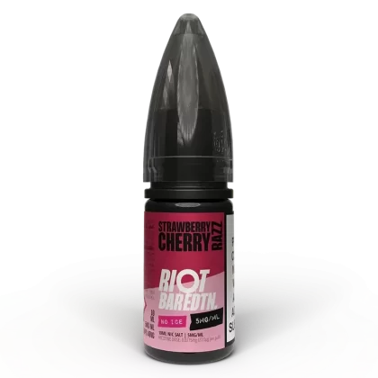 Riot Squad Bar Edtn Strawberry Cherry Razz No Ice Nic Salt E-Liquid