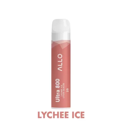 ALLO Ultra 800 Disposable Vape – Lychee Ice
