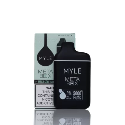 MYLE Meta Box 5K Disposable Vape - Grape Mint