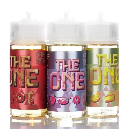 The One E-Juice - No Nicotine Vape Juice - 100ml - Strawberry
