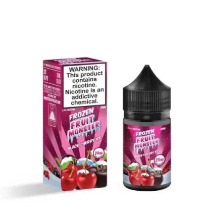 Frozen Fruit Monster Salt E-Liquid – Black Cherry Ice 30ml