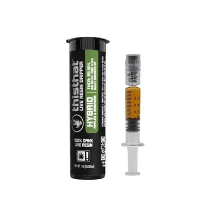Live Resin Dripper 1g – Hybrid (THCA)