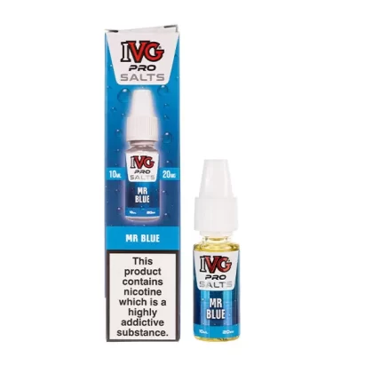 Mr Blue Nic Salt E-Liquid by IVG Pro Salts - 10mg