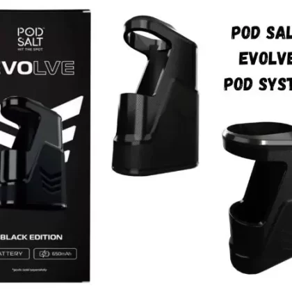 Pod Salt Evolve Pod Kit Disposable Vape (6000 Puffs) - Strawberry Kiwi