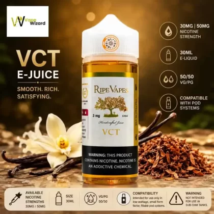 Ripe Vapes VCT Salt Series 30ml E Liquid In UAE - Vapewizarddxb