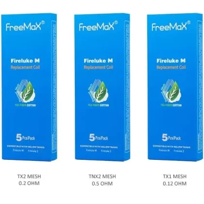 FreeMax TX Replacement Coils Fireluke 2 Tank (Pack of 5)