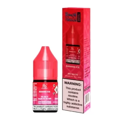 Banana Ice R&M Nic Salt E Liquid 10ml – 10mg/20mg