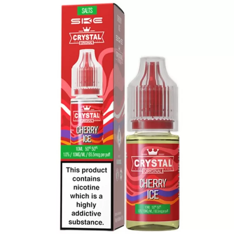 Cherry Ice Nic Salt E-Liquid Original Series by SKE Crystal (10ml)