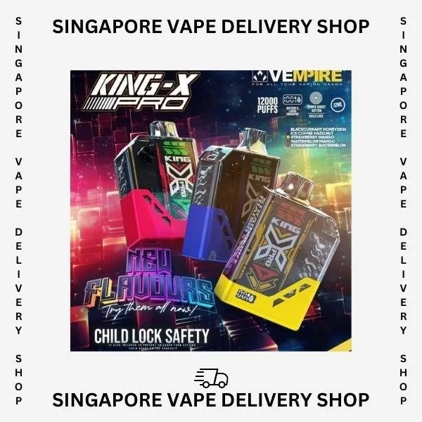 King X Pro 12000 Puffs - Blackcurrant Honeydew - Image 3