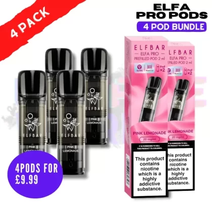Pink Lemonade ELFA Pro Pods – Pack Of 4 PODS
