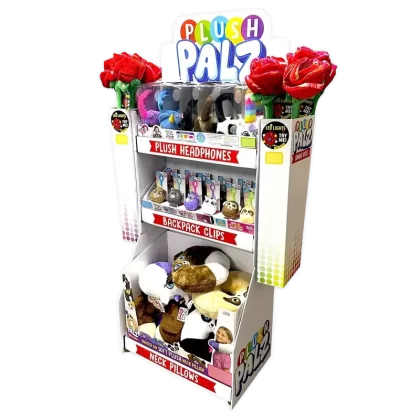 Plush and Headphones Assorted Floor Display – 36 Pieces Per Retail Ready Display Kit 88521