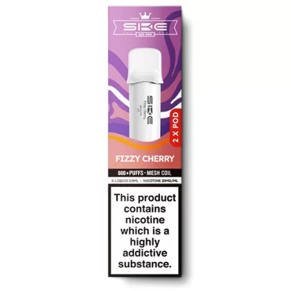 Fizzy Cherry SKE 600 Pro Pods - Ecigarettedirect Co