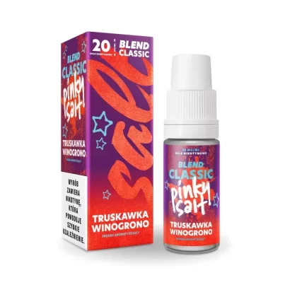 Liquid Pinky Salt 20mg Truskawka Winogrono 10ml