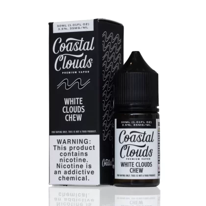 Coastal Clouds Salt - White Clouds Chew - 30ml