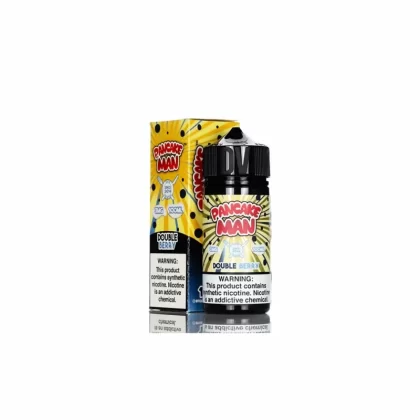 Pancake Man – Double Berry Vape Juice 100mL