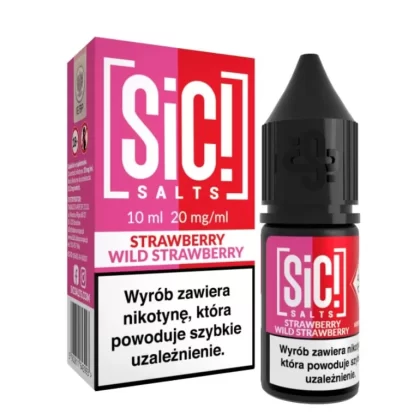 Liquid SIC! Salts Duplex 10ml 20mg Strawberry Wild Strawberry