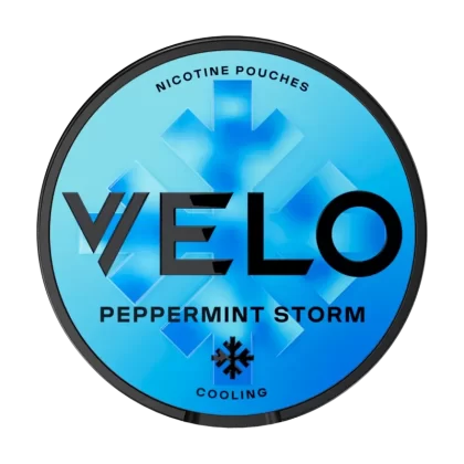Peppermint Storm Velo Nicotine Pouches - 10.9mg - Vape Product (5EBF5D)
