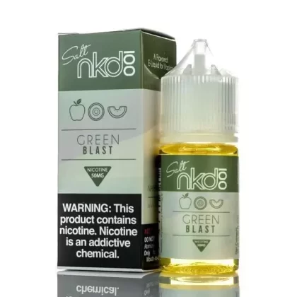 Naked 100 Salt – Green Blast - Vapexotic In