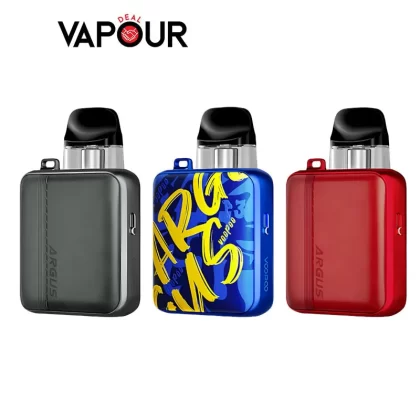 Voopoo Argus P3 Pod Kit - Silver Leather - Vapourdeal Co