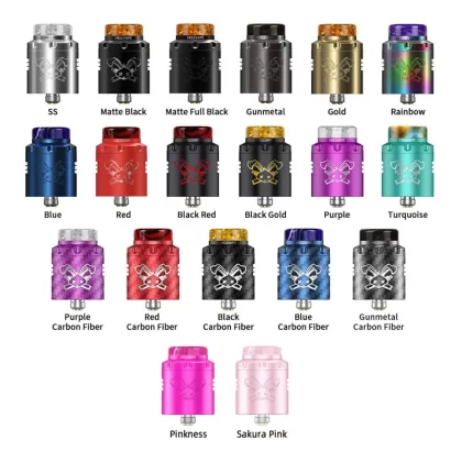Hellvape Dead Rabbit 3 RDA Tank Atomizer - Stainless steel