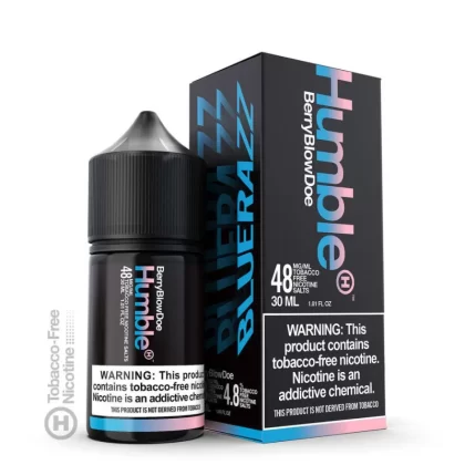 Humble TFN Salt Nic Premium E-Liquid 30ml - Blue Raspberry Chew (Berry Blow Doe)