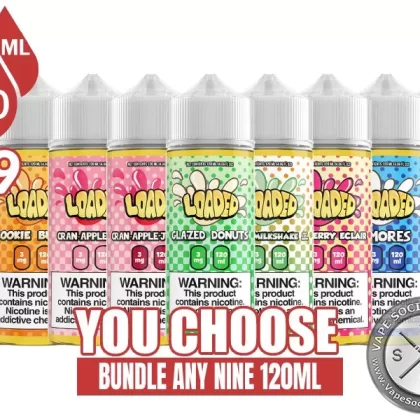 Loaded Bundle 9x120ml (1080ml)
