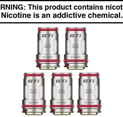VAPORESSO GTI REPLACEMENT COILS (5 PACK) - Vapejuice
