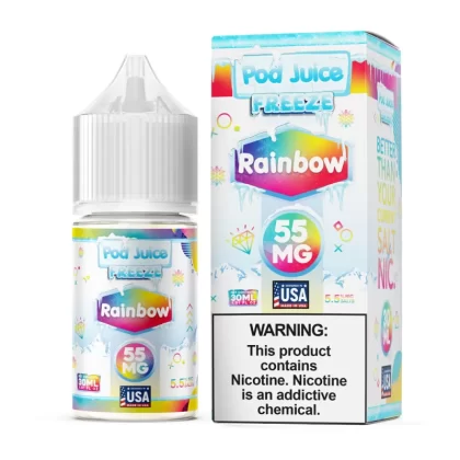 Pod Juice FREEZE - Rainbow - 30ML E-Liquid - 55MG