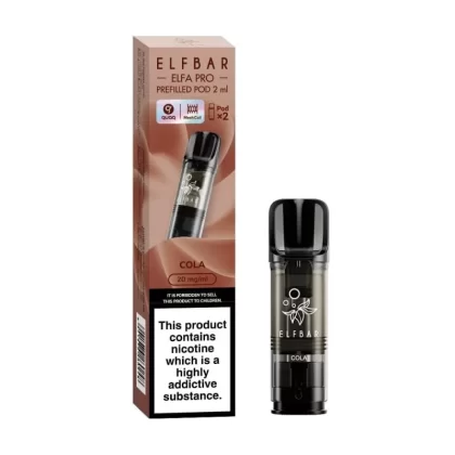 Cola Prefilled Pods Elfa PRO Series by Elf Bar (2 x 2ml)