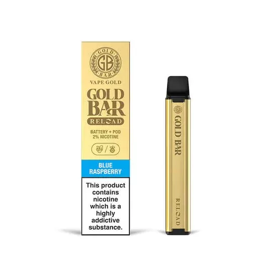 Gold Bar Reload Prefilled Pod Vape Kit - 24K Mango, Banana Ice - Image 3