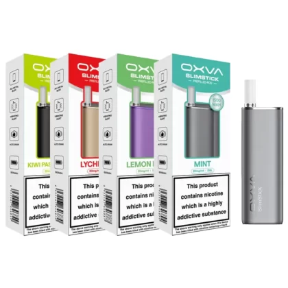 Oxva SlimStick Prefilled Pod Vape Kit - Black (Kiwi Passion Fruit)