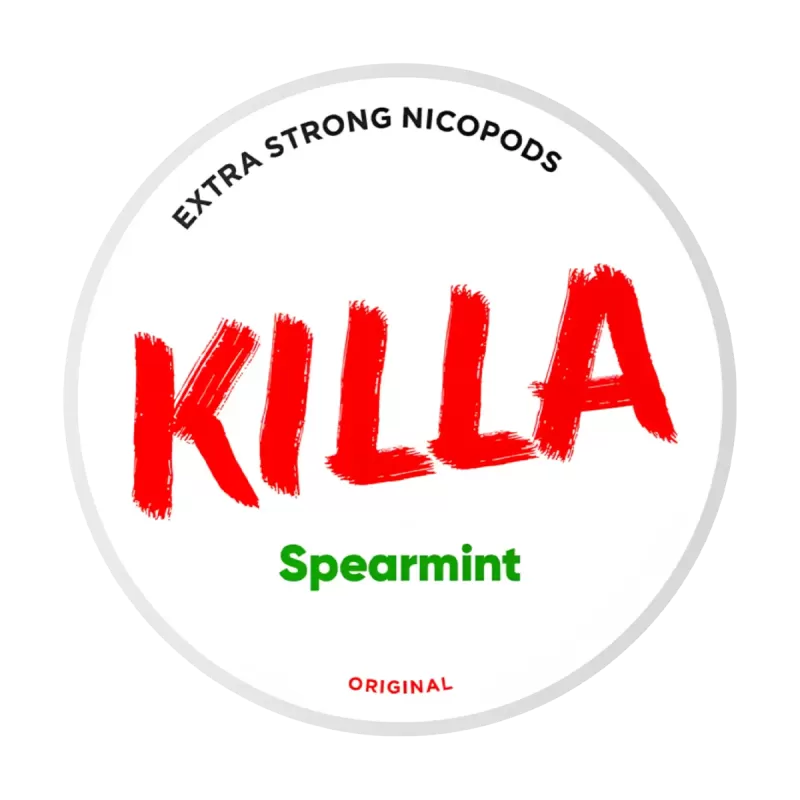 Spearmint Killa Nicotine Pouches - 16mg - Vape Product