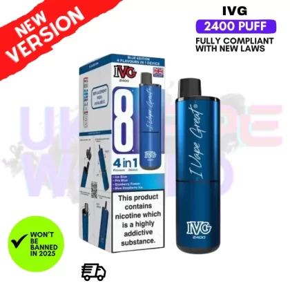Blue Edition IVG 2400 Prefilled Pod Kit