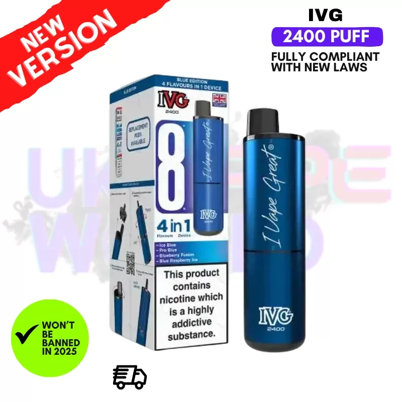 Blue Edition IVG 2400 Prefilled Pod Kit