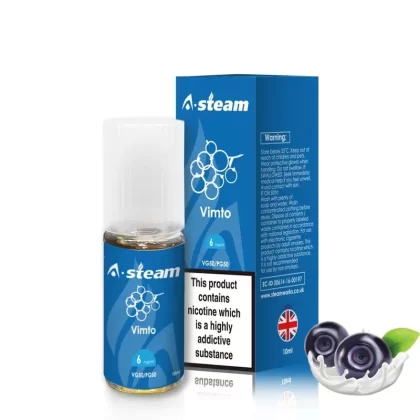 Vimto 50/50 Eliquid 10ml by Steam