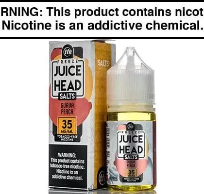 GUAVA PEACH FREEZE BY JUICE HEAD SALTS 30ML - Vapejuice