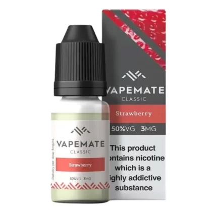 Strawberry E-Liquid by Vapemate (10ml) - 3mg