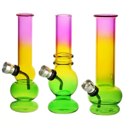 Sunset Ombre Mini Water Pipe | 5.75