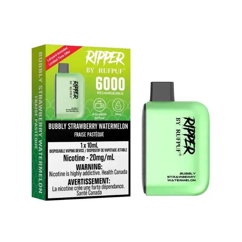 RIPPER 6000 – BUBBLY STRAWBERRY WATERMELON